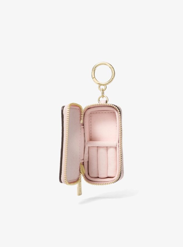 Michael Kors Jet Set Travel Signature Logo Bag Charm - Preorder