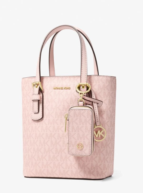 Michael Kors Jet Set Travel Signature Logo Bag Charm - Preorder
