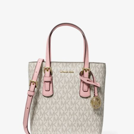 Michael Kors Voyager Extra-Small Signature Logo Convertible Crossbody Bag - Preorder — Pwd Blsh Mlt