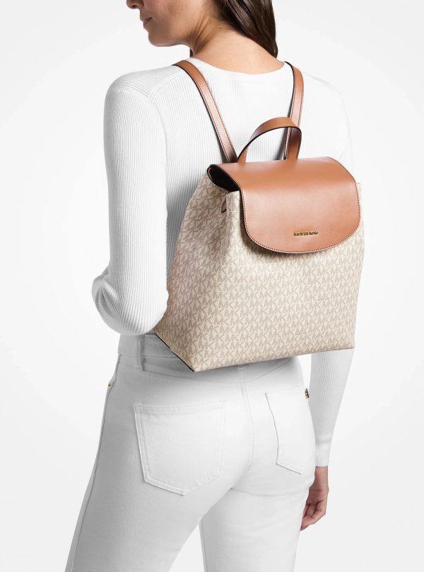 Michael Kors Maya Medium Signature Logo Backpack - Preorder