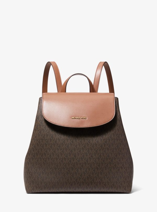 Michael Kors Maya Medium Signature Logo Backpack - Preorder