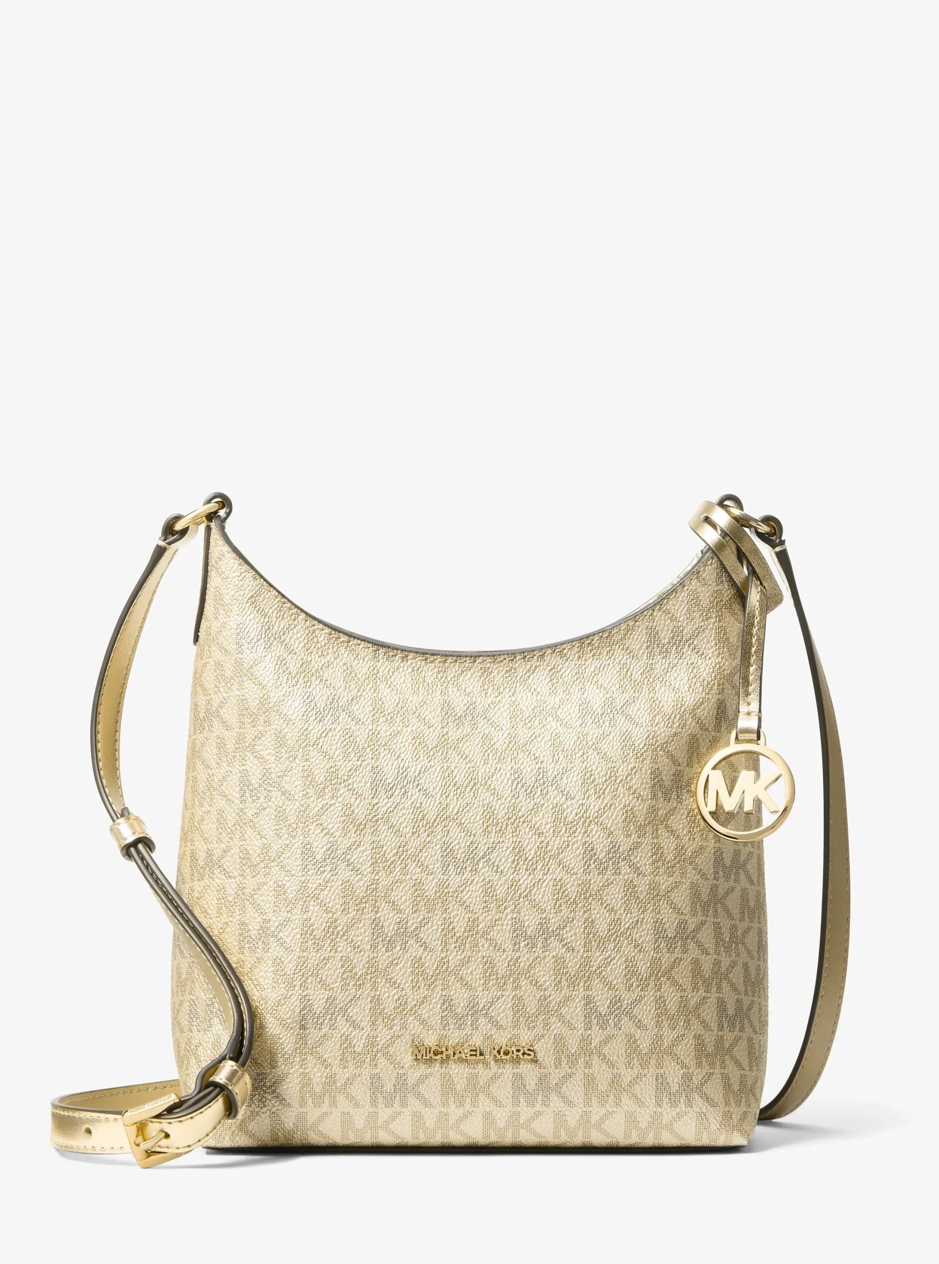 Michael Kors Maya Small Metallic Signature Logo Crossbody Bag - Preorder