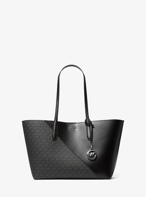 Michael Kors Avalon Medium Signature Logo and Smooth Tote Bag - Preorder