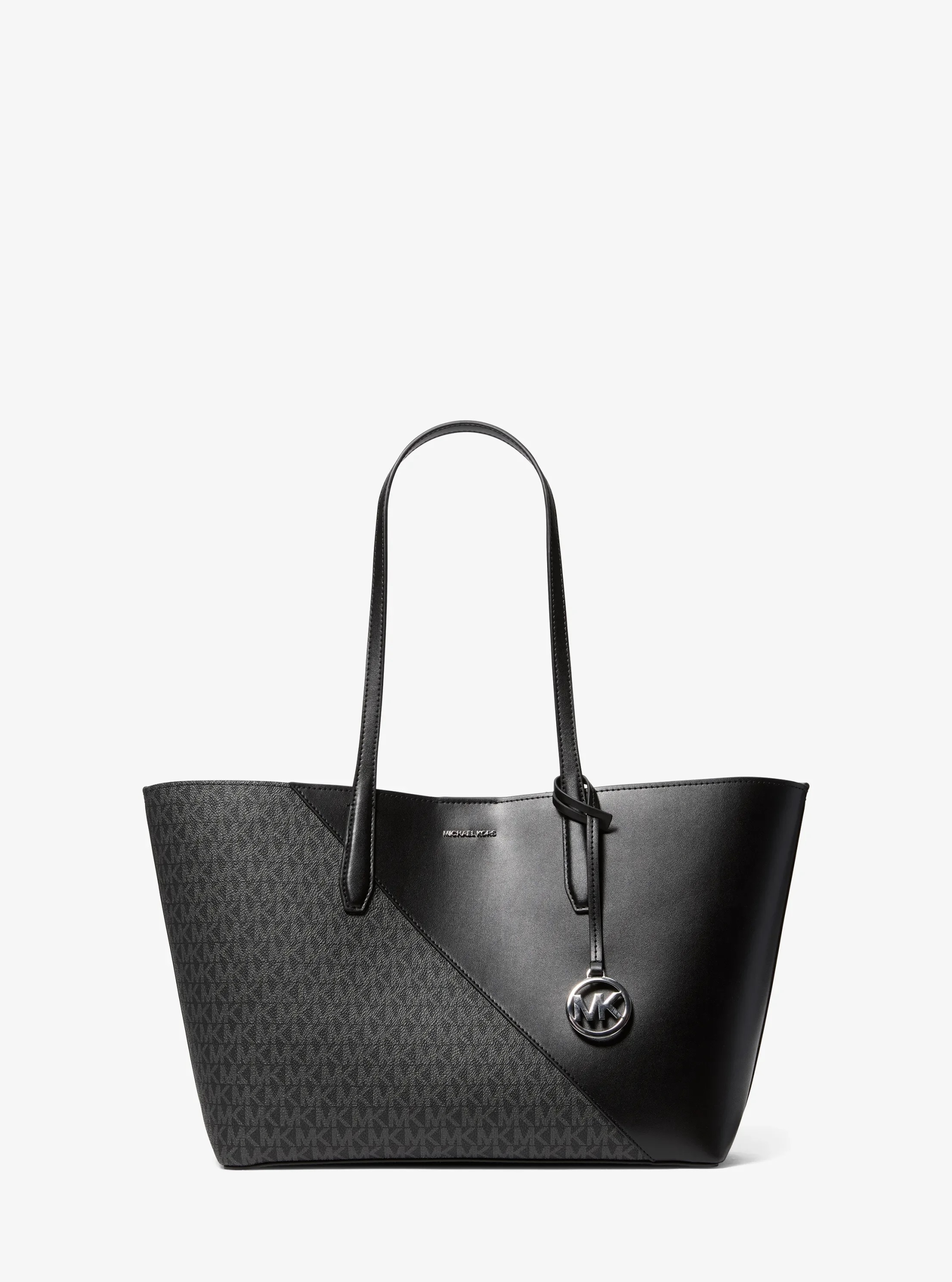 Michael Kors Avalon Medium Signature Logo and Smooth Tote Bag - Preorder