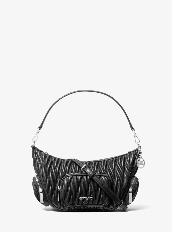 Michael Kors Merritt Small Matelassé Convertible Shoulder Bag - Preorder