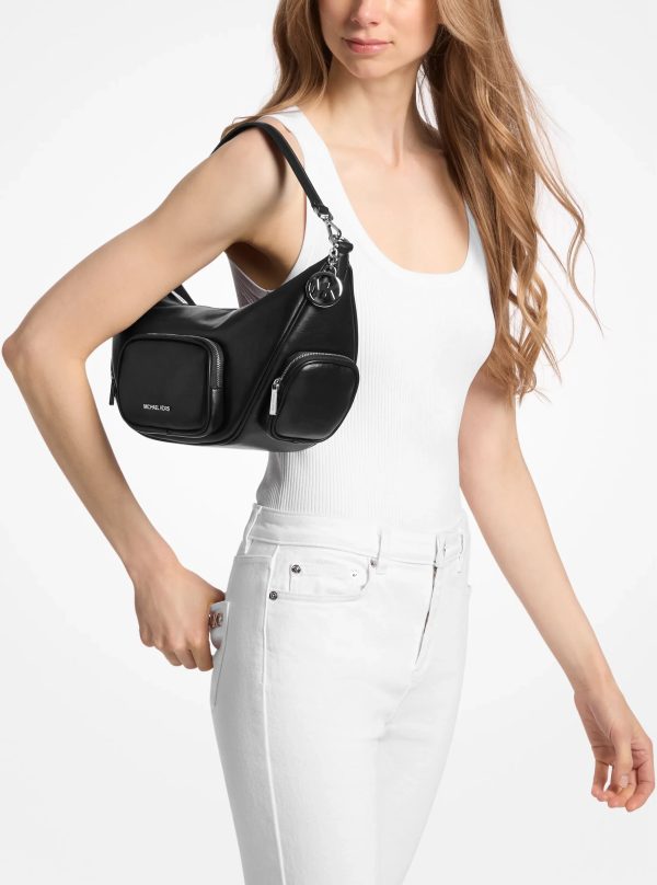 Michael Kors Merritt Medium Burnished Convertible Shoulder Bag - Preorder