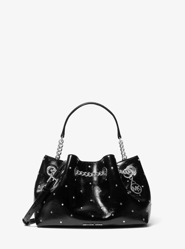 Michael Kors Mina Small Microsuede Crossbody Bag - Preorder