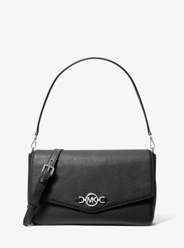 Michael Kors Kacey Large Pebbled Leather Convertible Crossbody Bag - Preorder