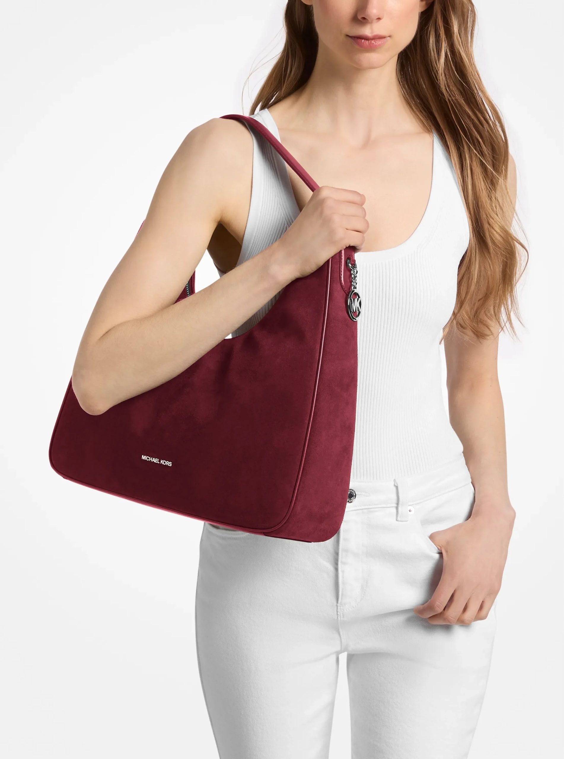 Michael Kors Nayla Medium Hobo Shoulder Bag - Preorder - Image 4
