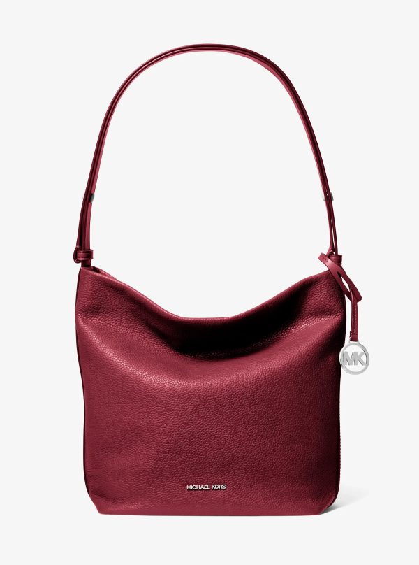 Michael Kors Roey Medium Pebbled Leather Bucket Messenger Bag - Preorder