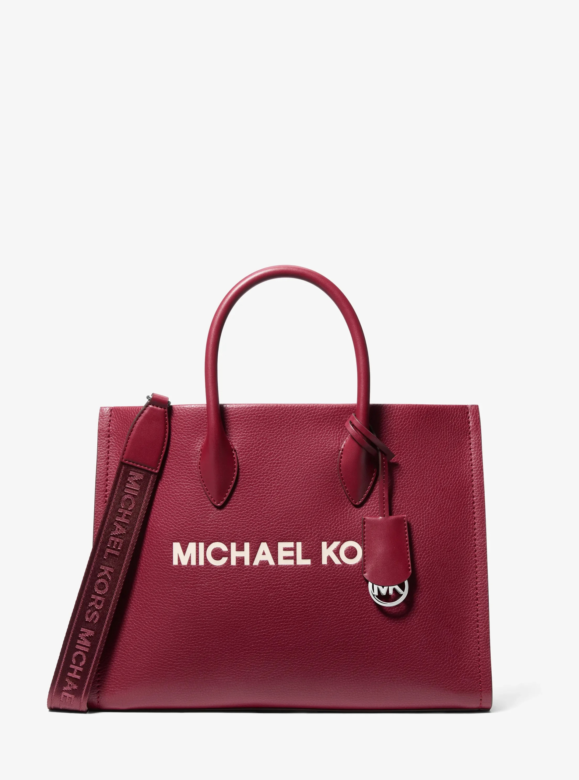 Michael Kors Mirella Medium Pebbled Leather Tote Bag - Preorder
