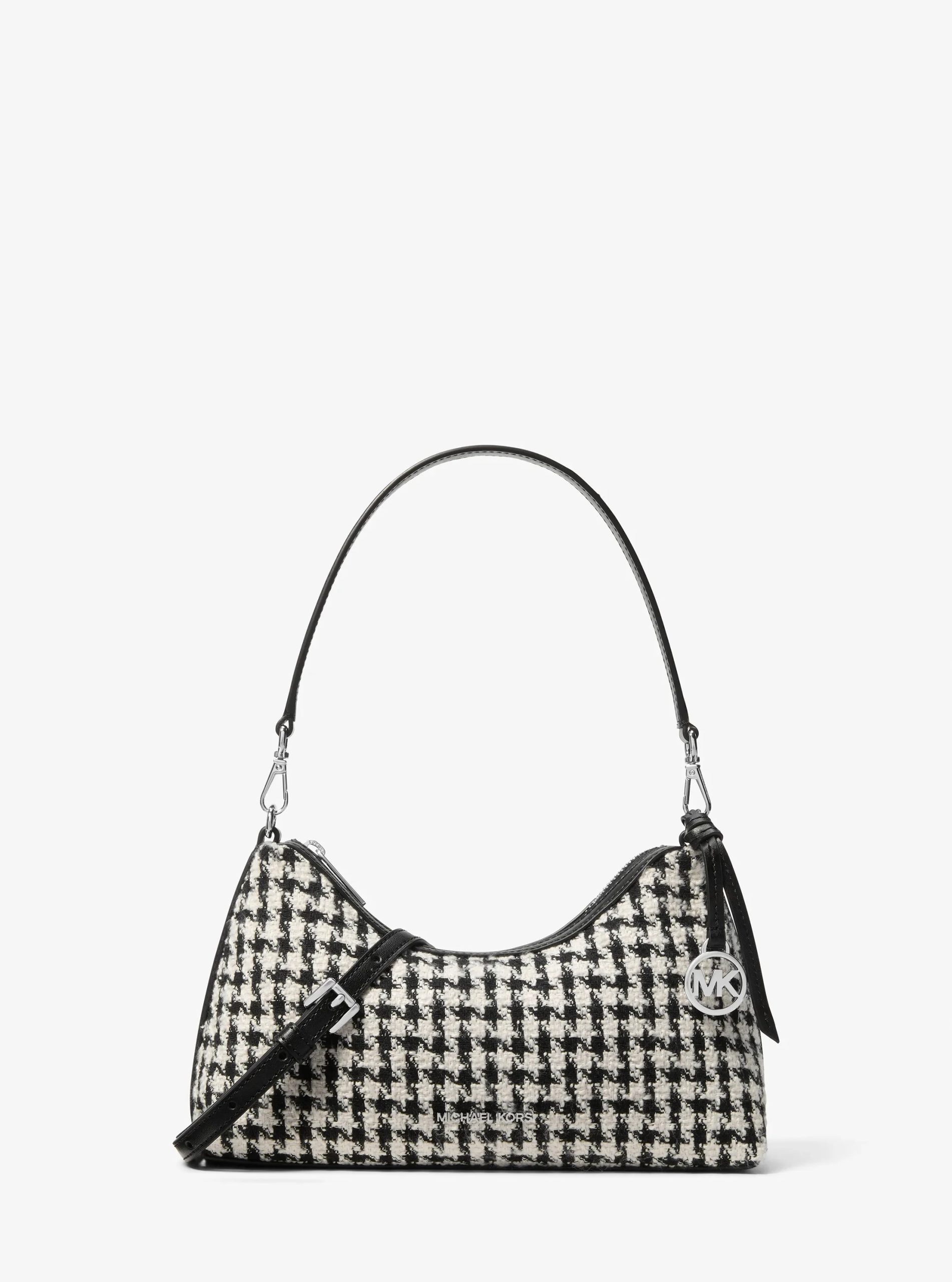 Michael Kors Sammy Small Woven Houndstooth Convertible Crossbody Bag - Preorder