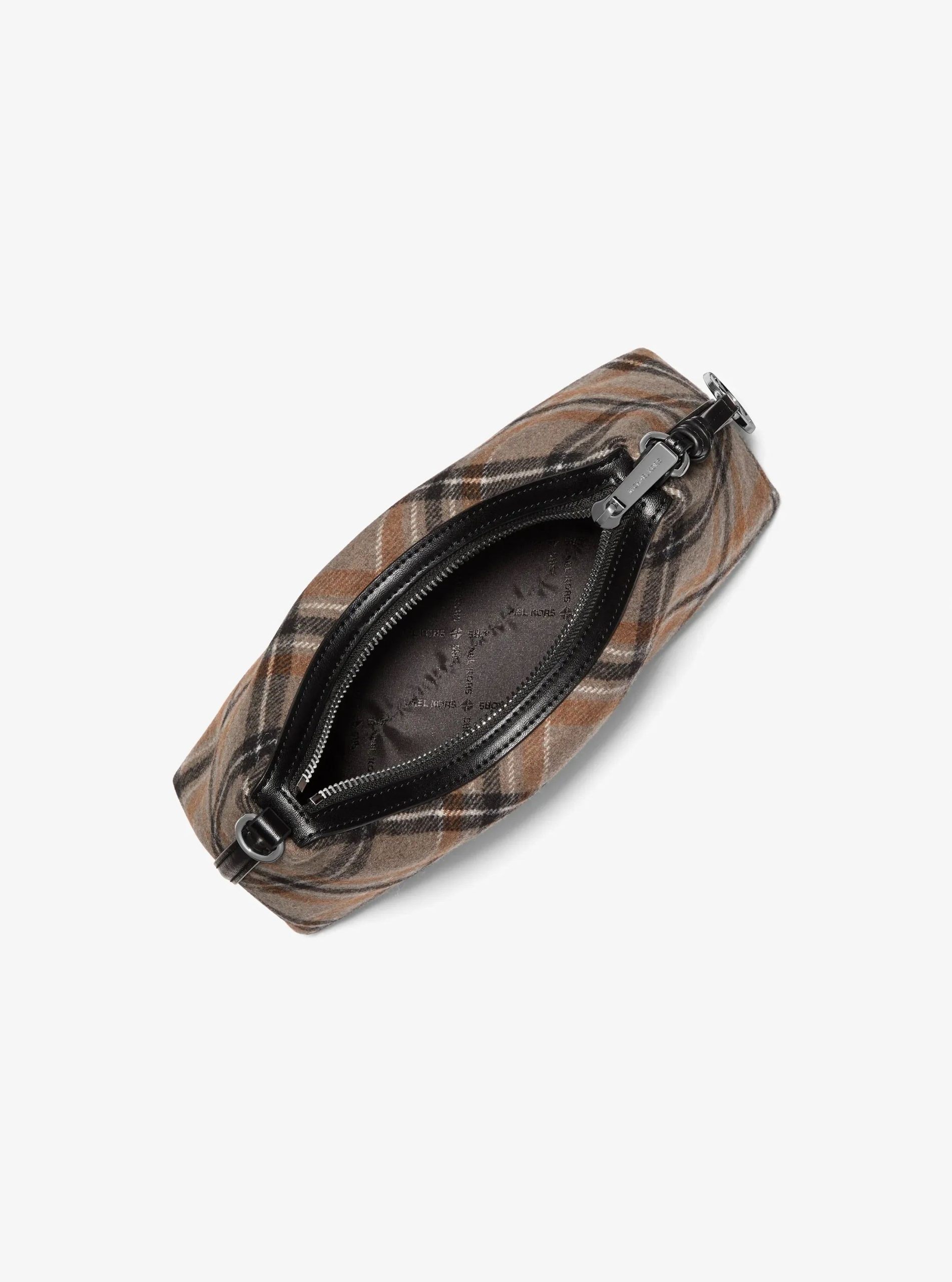 Michael Kors Sammy Small Plaid Print Wool Blend Convertible Crossbody Bag - Preorder