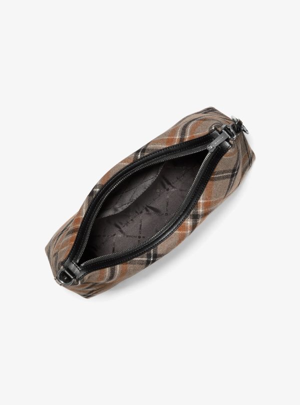 Michael Kors Sammy Medium Plaid Print Wool Blend Convertible Shoulder Bag - Preorder