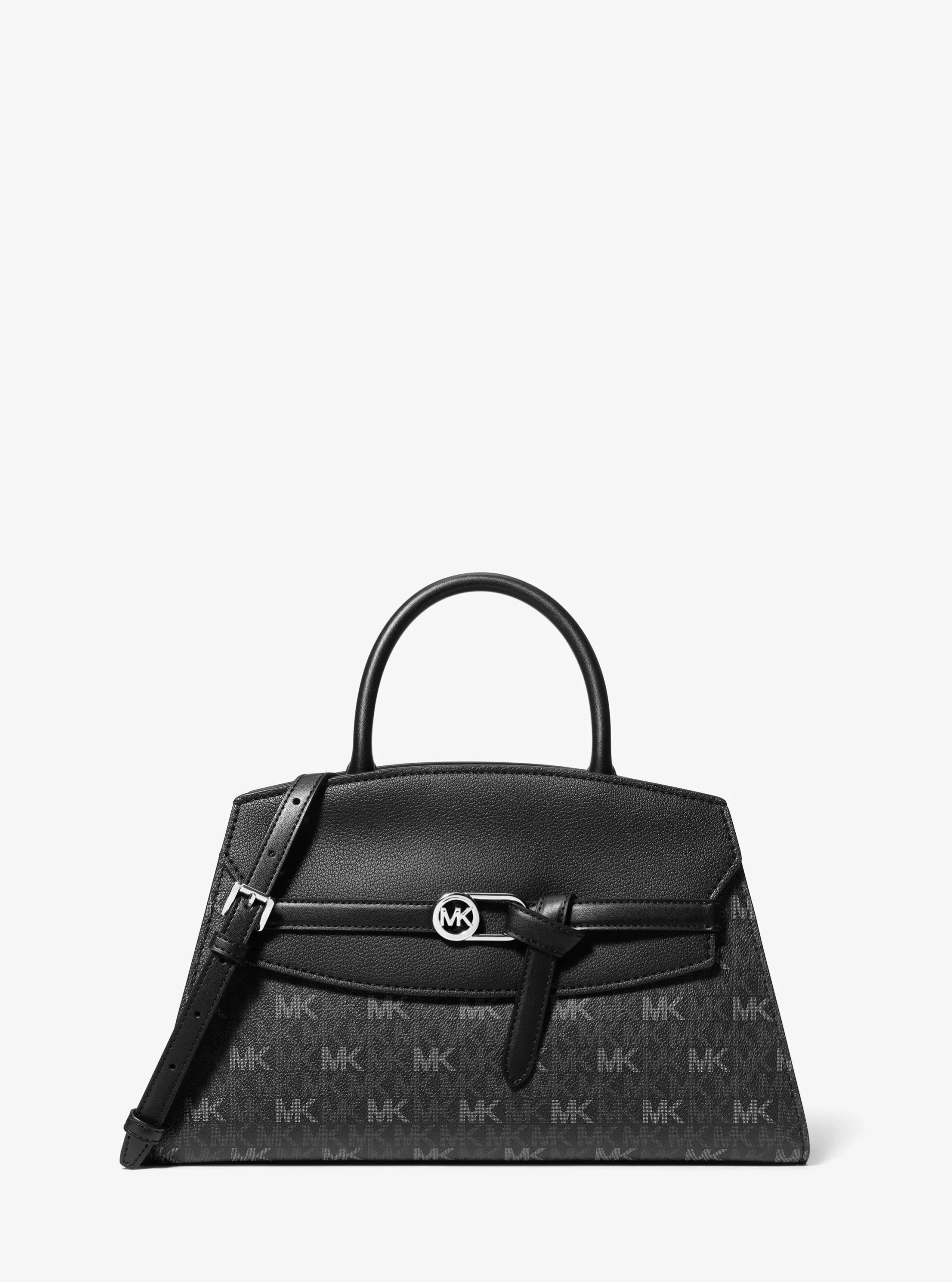 Michael Kors Greta Medium Signature Logo Satchel - Preorder