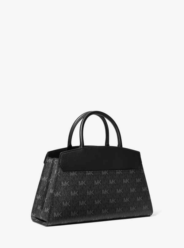 Michael Kors Greta Medium Signature Logo Satchel - Preorder