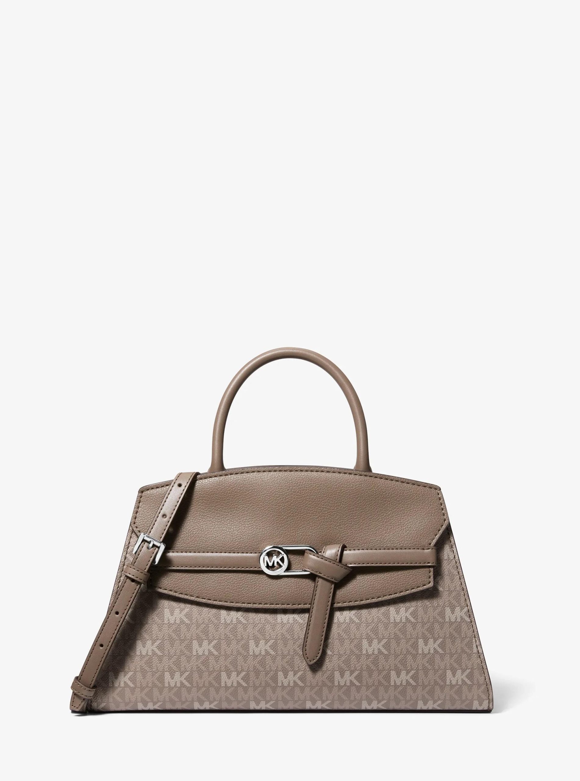 Michael Kors Greta Medium Signature Logo Satchel - Preorder