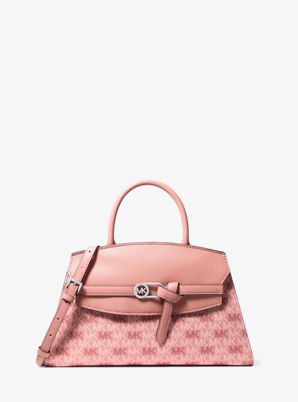 Michael Kors Greta Medium Signature Logo Satchel - Preorder