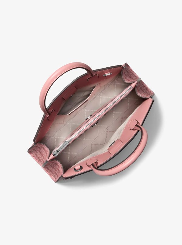 Michael Kors Greta Medium Signature Logo Satchel - Preorder