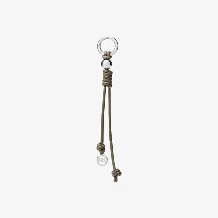 Michael Kors Knotted Rope Bag Charm - Preorder — Olive