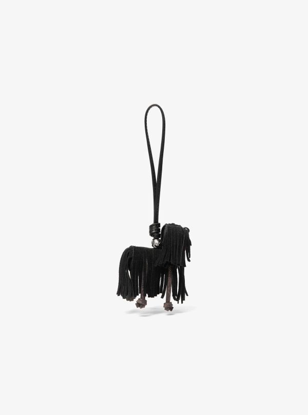 Michael Kors Suede Shaggy Dog Bag Charm - Preorder