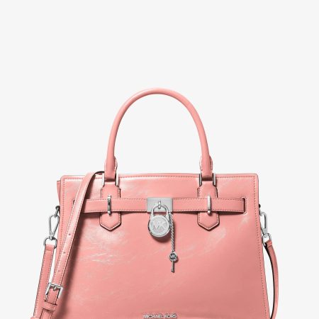 Michael Kors Landon Medium Satchel - Preorder — Sunset Rose
