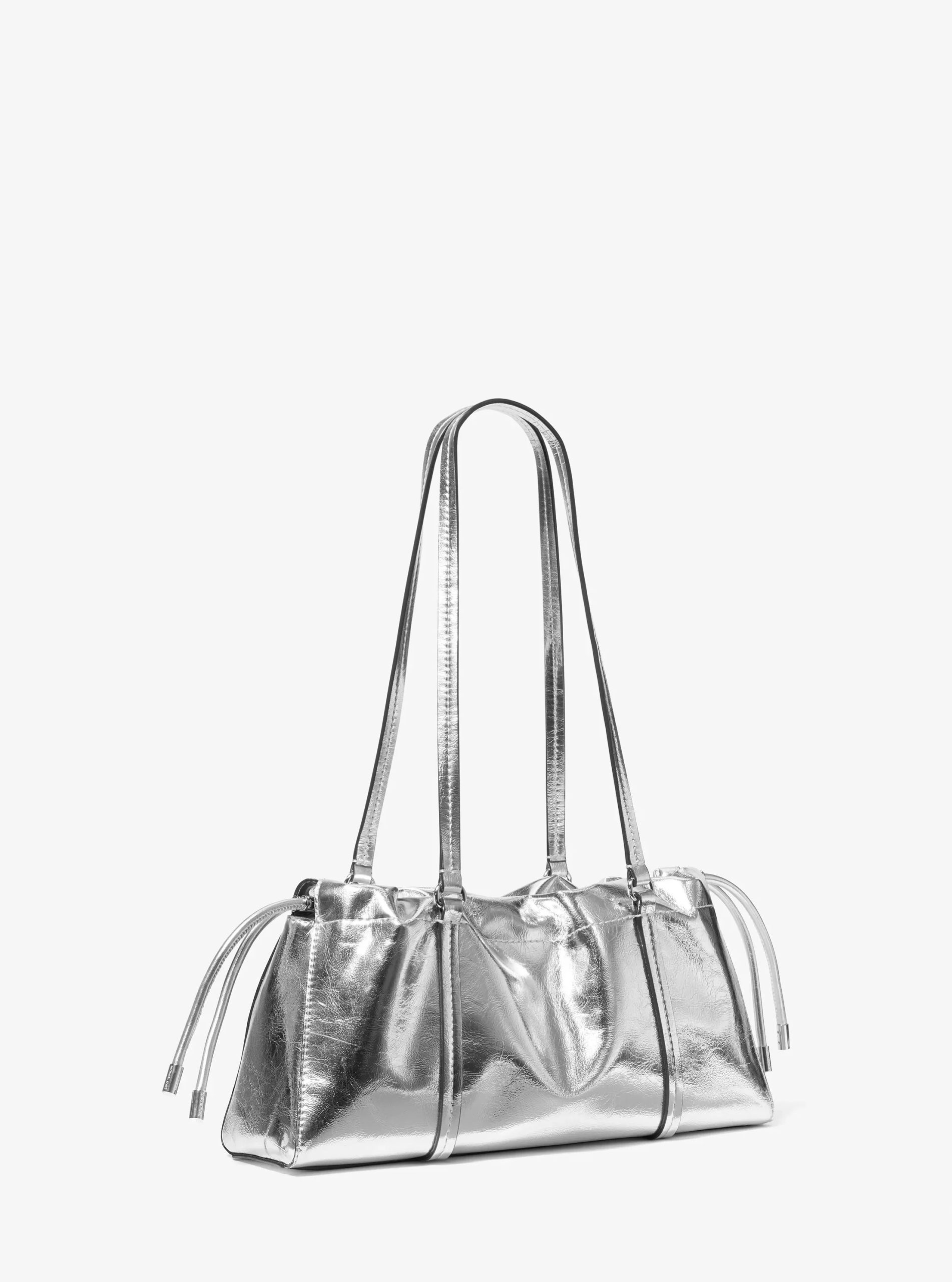 Michael Kors Matilda Small Metallic Cinched Shoulder Bag - Preorder - Image 3