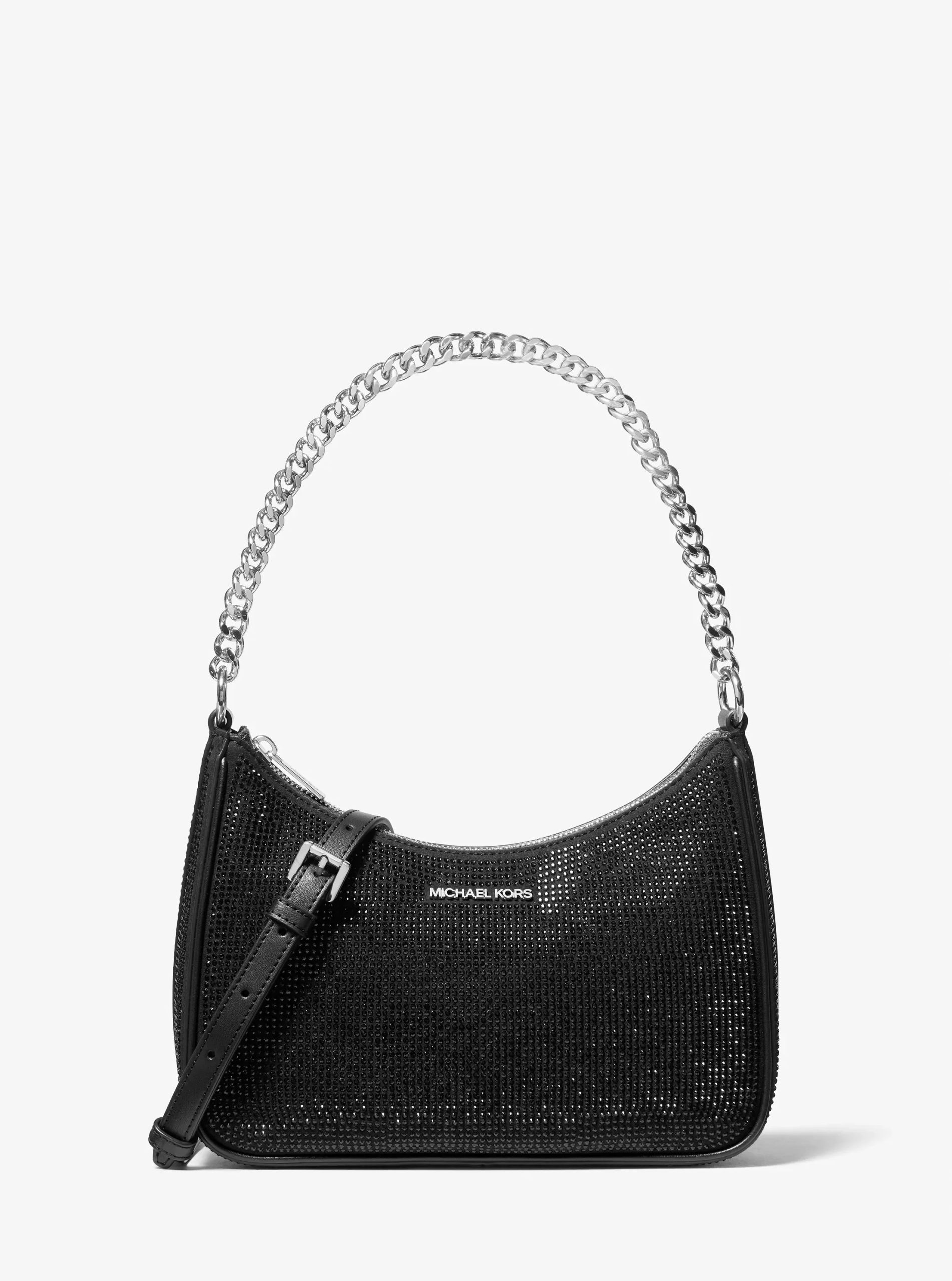 Michael Kors Jet Set Travel Large Embellished Convertible Pochette - Preorder