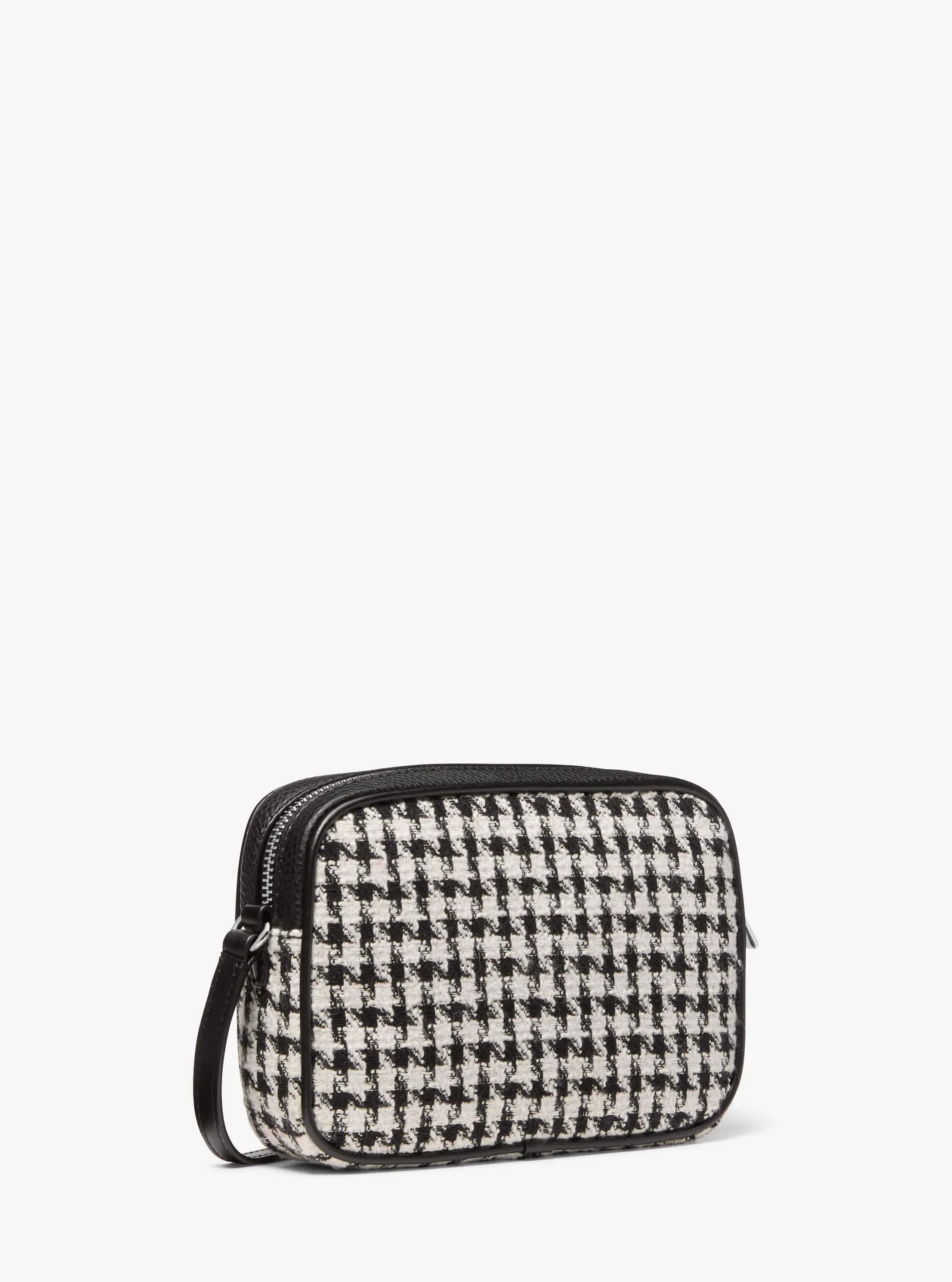 Michael Kors Jet Set Travel Small Houndstooth Crossbody Bag - Preorder