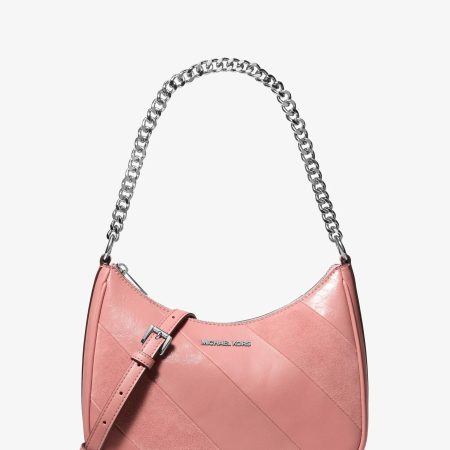 Michael Kors Jet Set Travel Large Convertible Pochette - Preorder — Sunset Rose