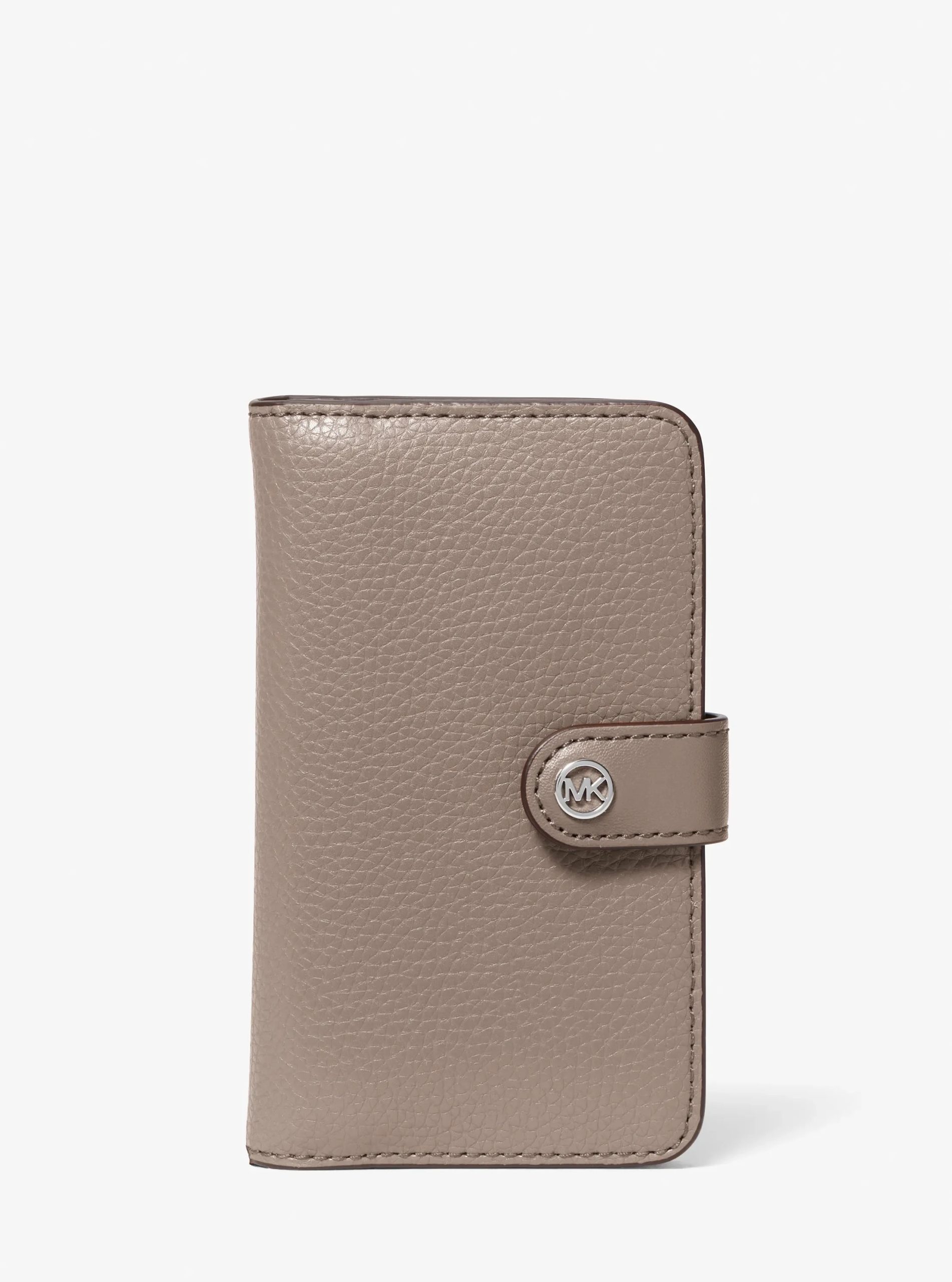 Michael Kors Jet Set Travel Medium Pebbled Leather Wallet - Preorder