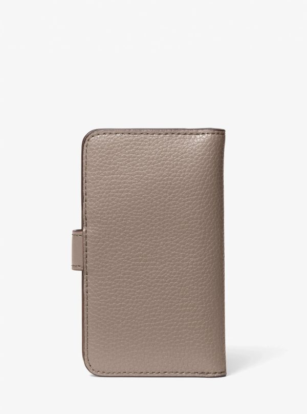 Michael Kors Jet Set Travel Medium Pebbled Leather Wallet - Preorder
