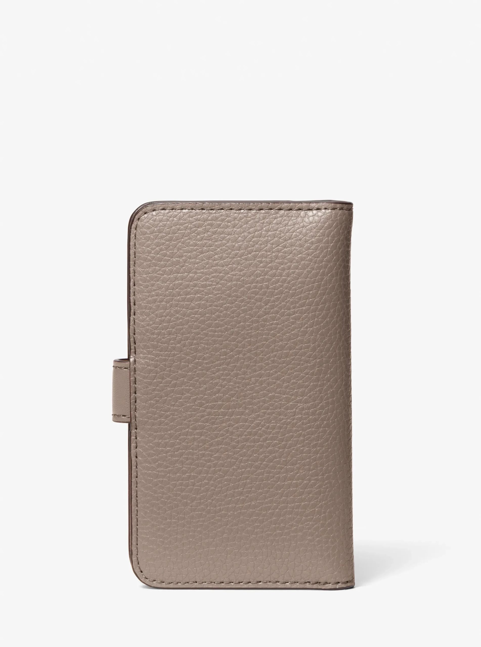 Michael Kors Jet Set Travel Medium Pebbled Leather Wallet - Preorder