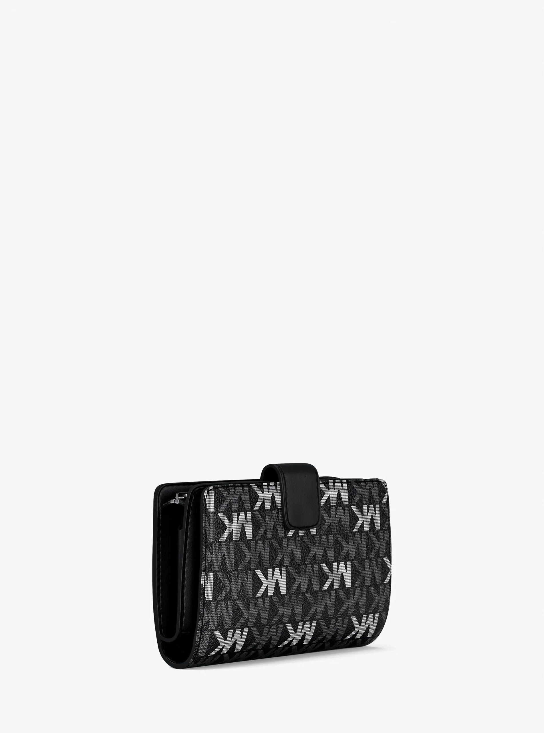Michael Kors Jet Set Travel Medium Signature Logo Billfold Wallet - Preorder - Image 3