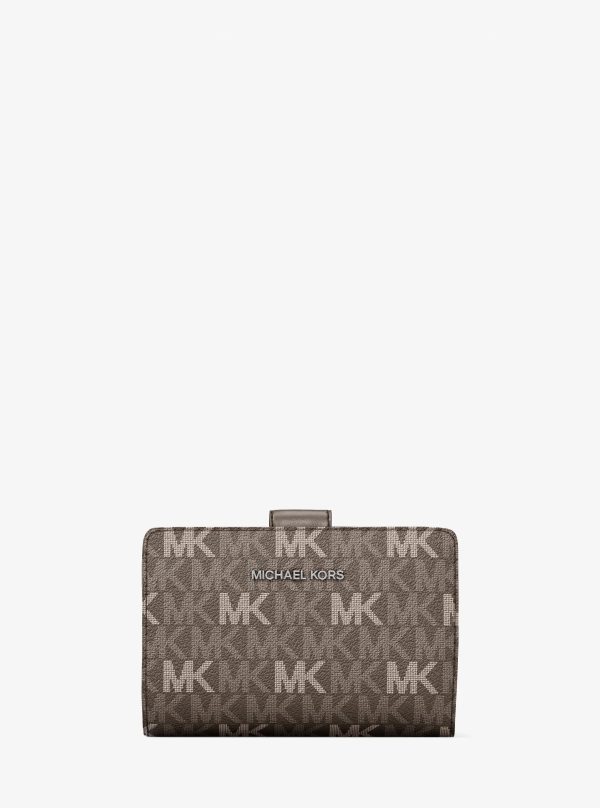 Michael Kors Jet Set Travel Medium Signature Logo Billfold Wallet - Preorder
