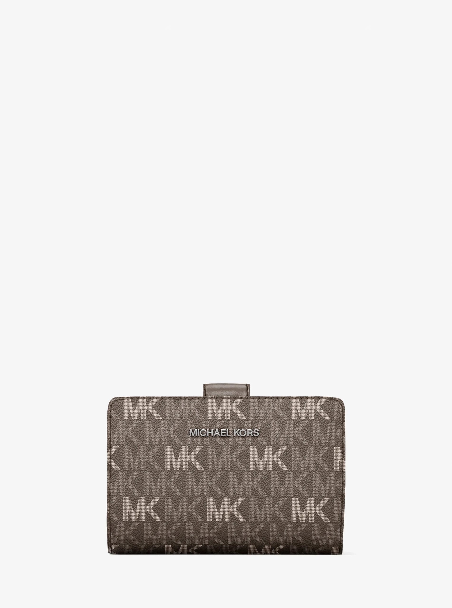 Michael Kors Jet Set Travel Medium Signature Logo Billfold Wallet - Preorder - Image 5