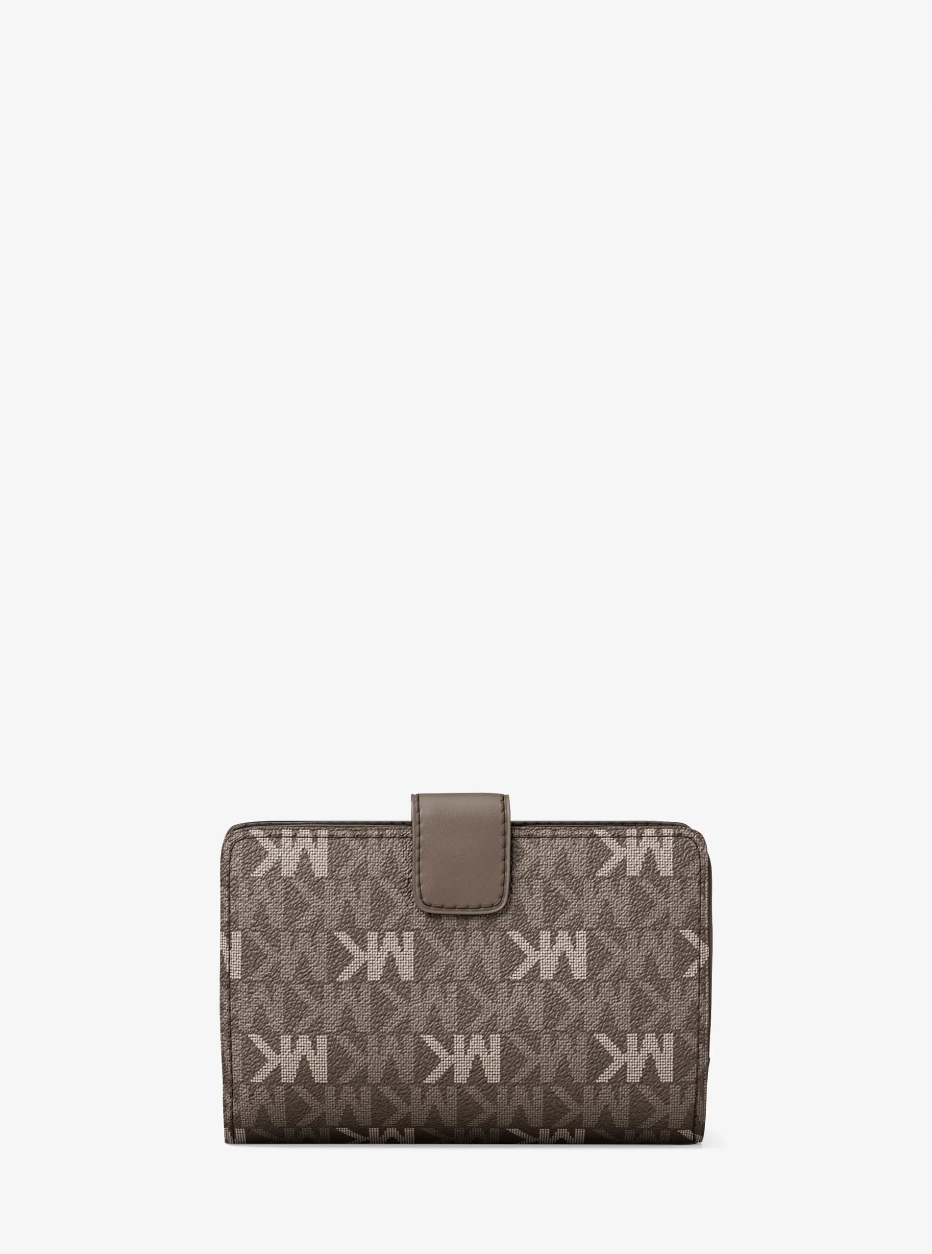 Michael Kors Jet Set Travel Medium Signature Logo Billfold Wallet - Preorder - Image 8