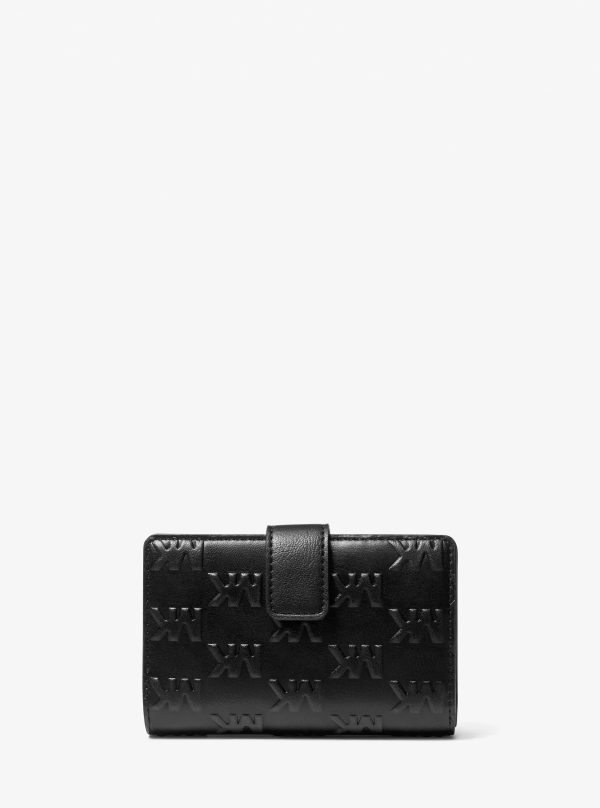Michael Kors Jet Set Travel Medium Logo Embossed Wallet - Preorder