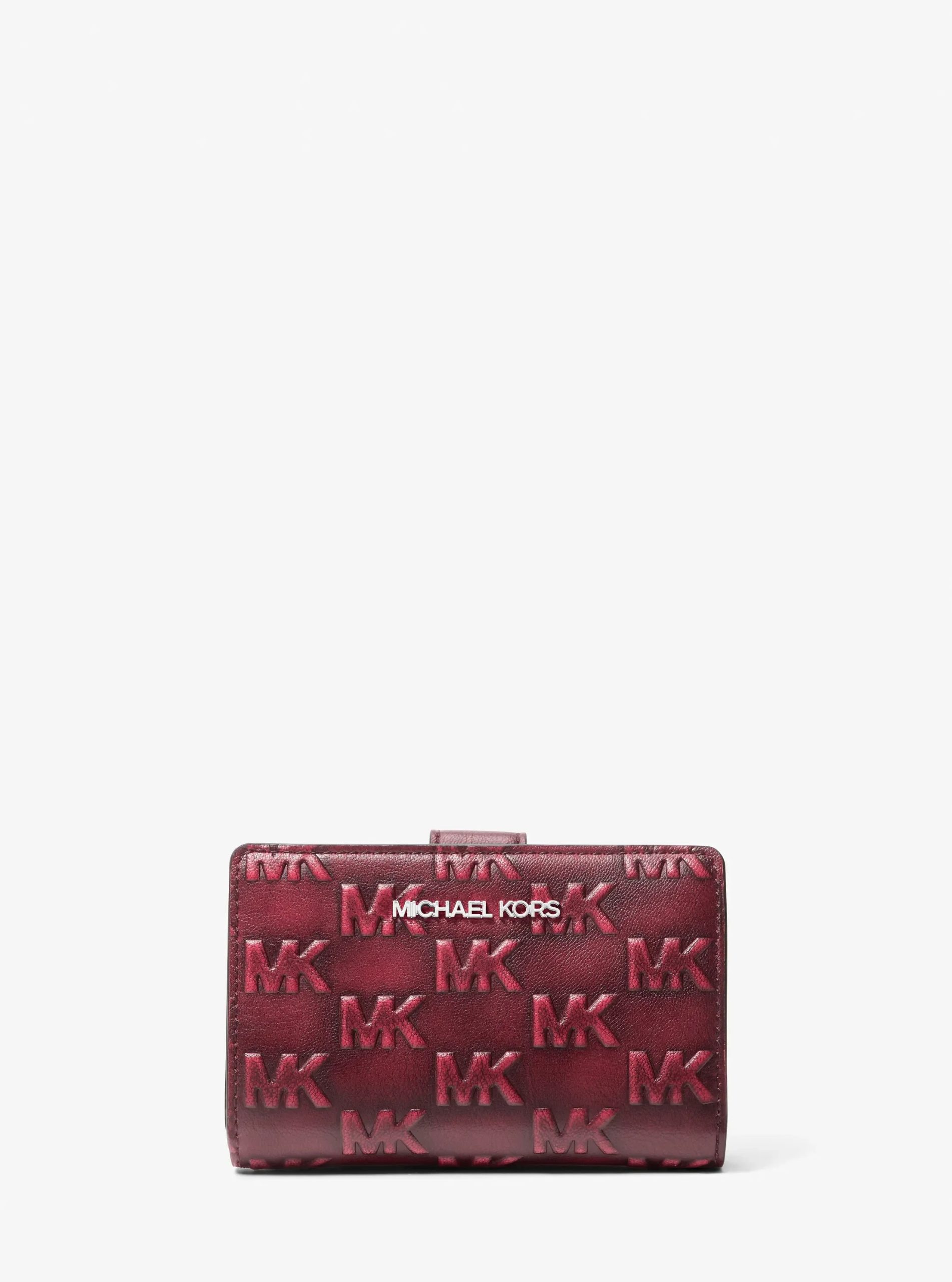 Michael Kors Jet Set Travel Medium Logo Embossed Wallet - Preorder