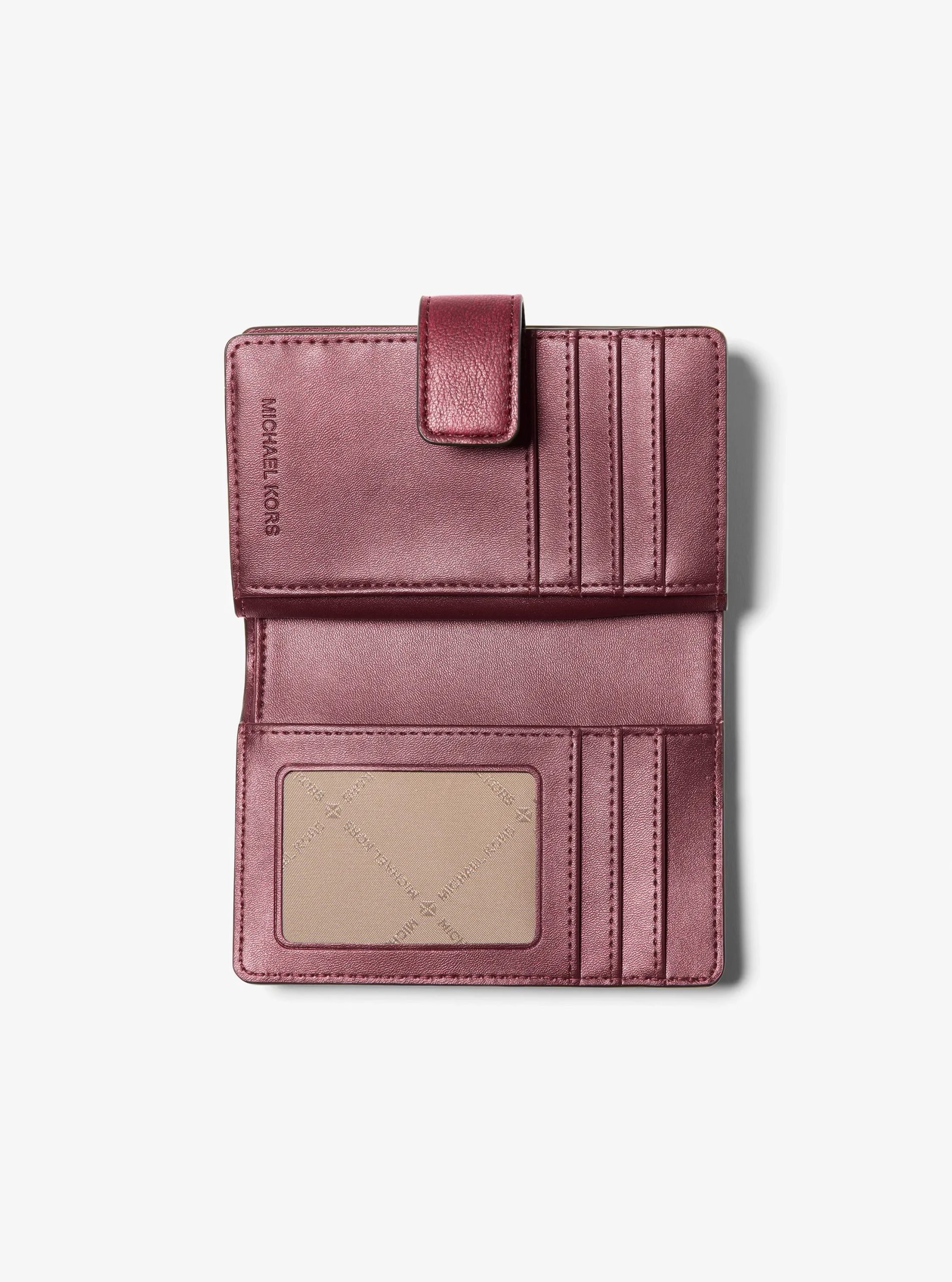 Michael Kors Jet Set Travel Medium Logo Embossed Wallet - Preorder
