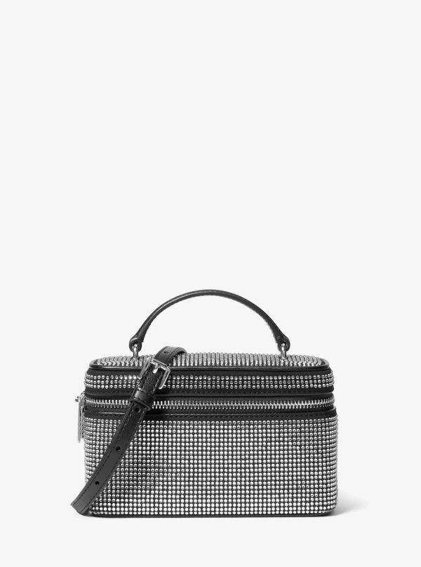 Michael Kors Vivi Small Crystal Embellished Vanity Crossbody Bag - Preorder