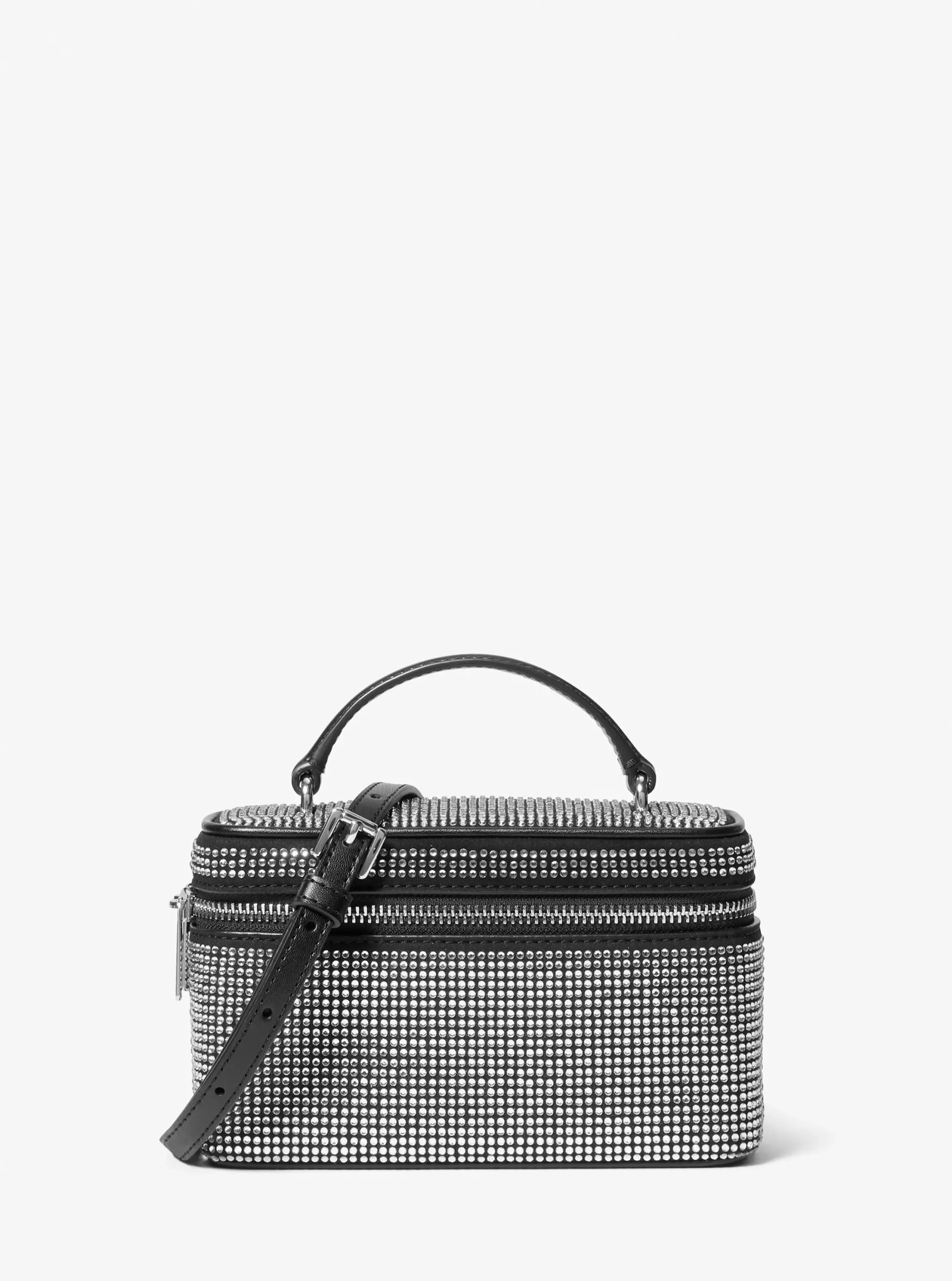 Michael Kors Vivi Small Crystal Embellished Vanity Crossbody Bag - Preorder