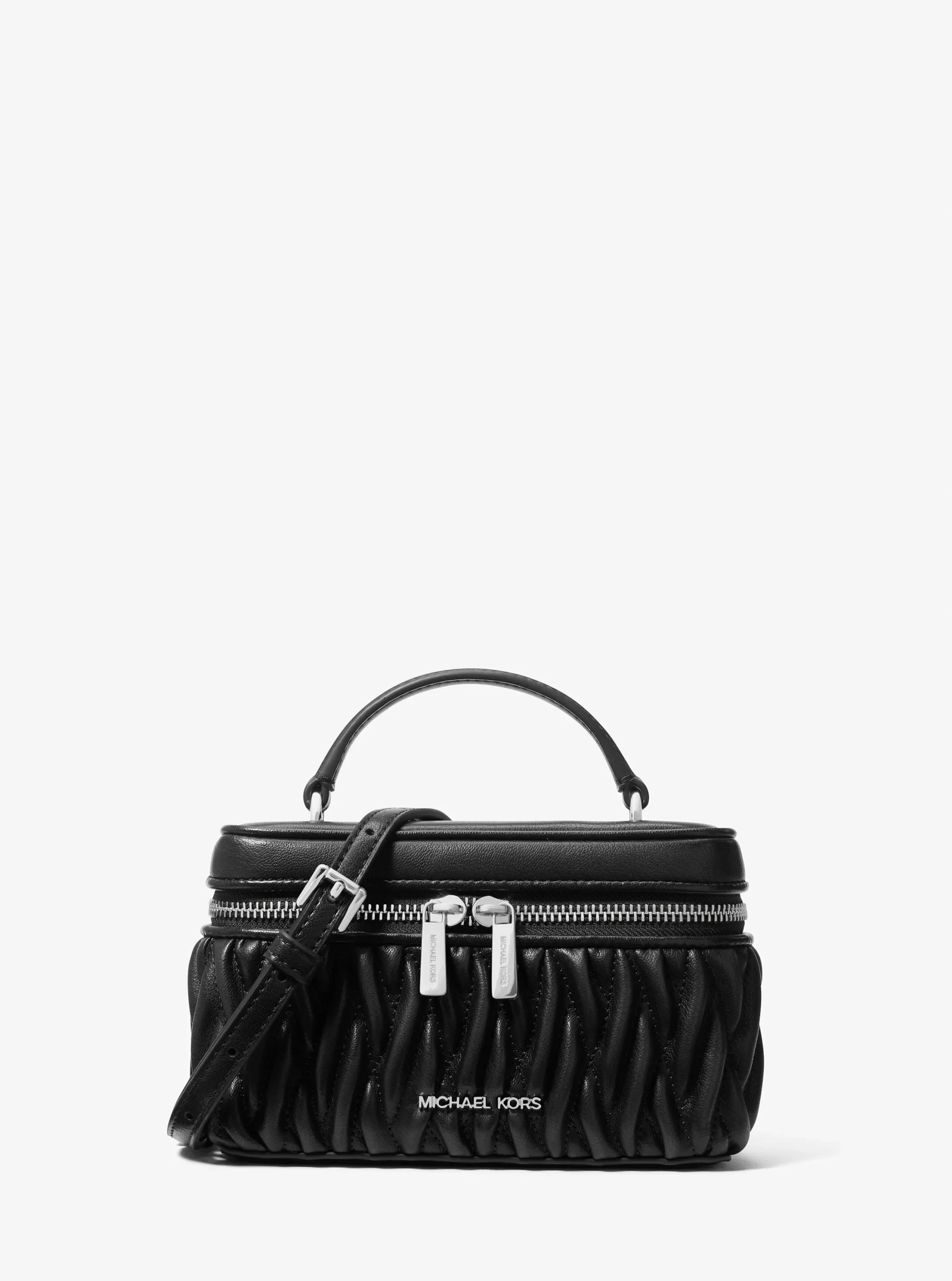 Michael Kors Vivi Small Matelassé Burnished Vanity Crossbody Bag - Preorder