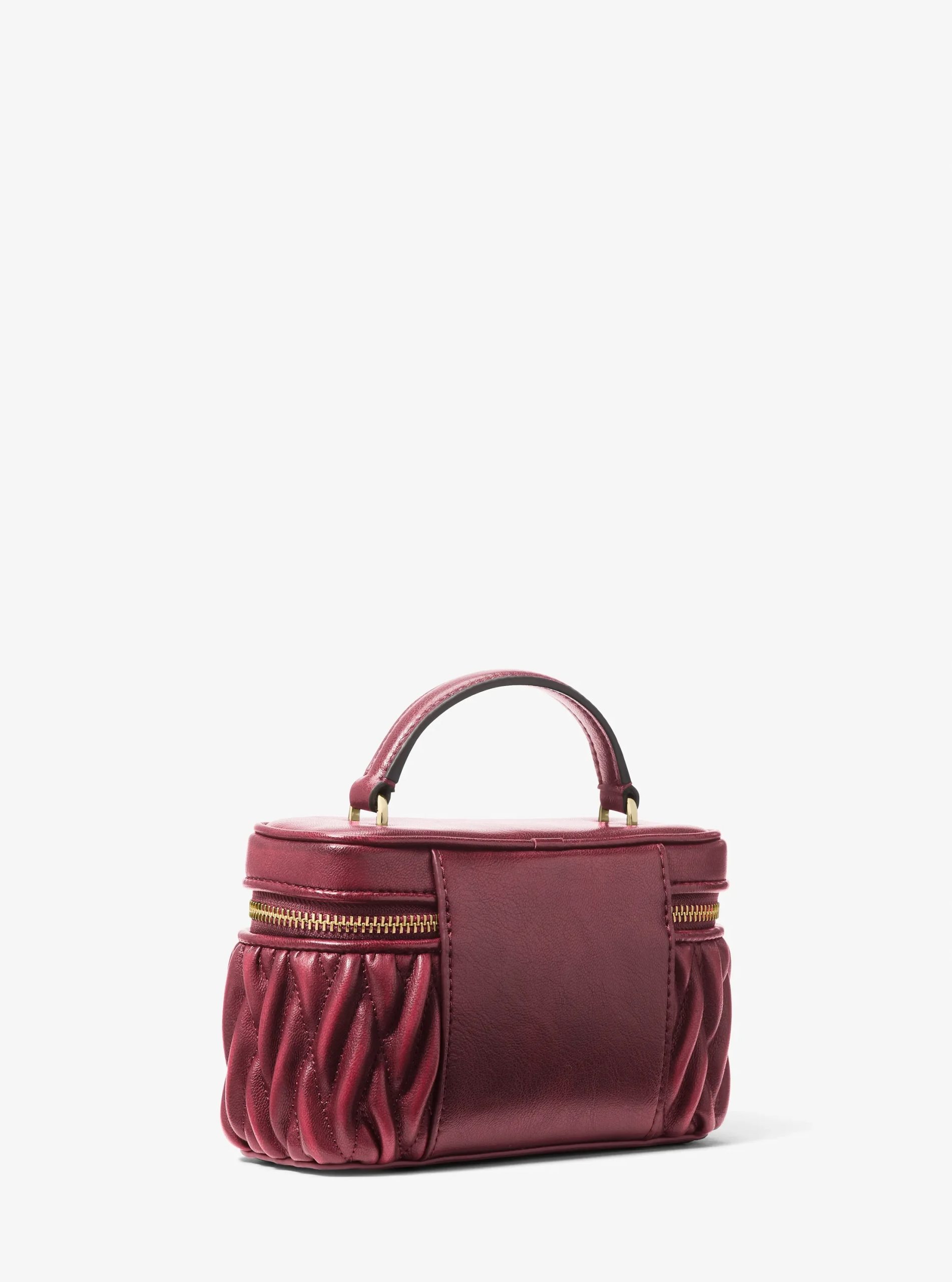 Michael Kors Vivi Small Matelassé Burnished Vanity Crossbody Bag - Preorder