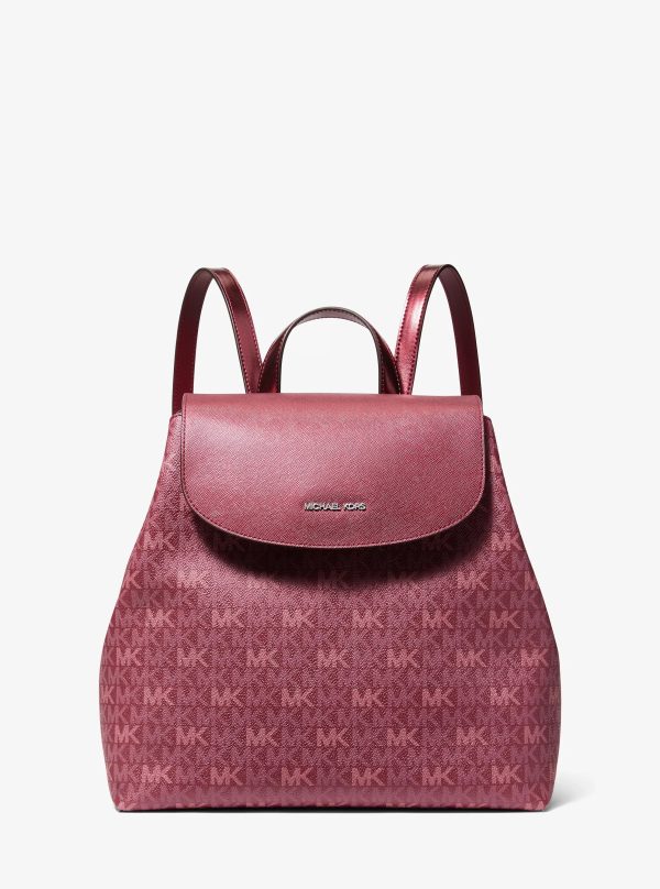 Michael Kors Maya Medium Signature Logo Backpack - Preorder