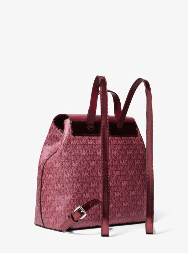 Michael Kors Maya Medium Signature Logo Backpack - Preorder