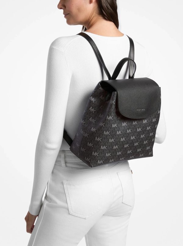 Michael Kors Maya Medium Signature Logo Backpack - Preorder