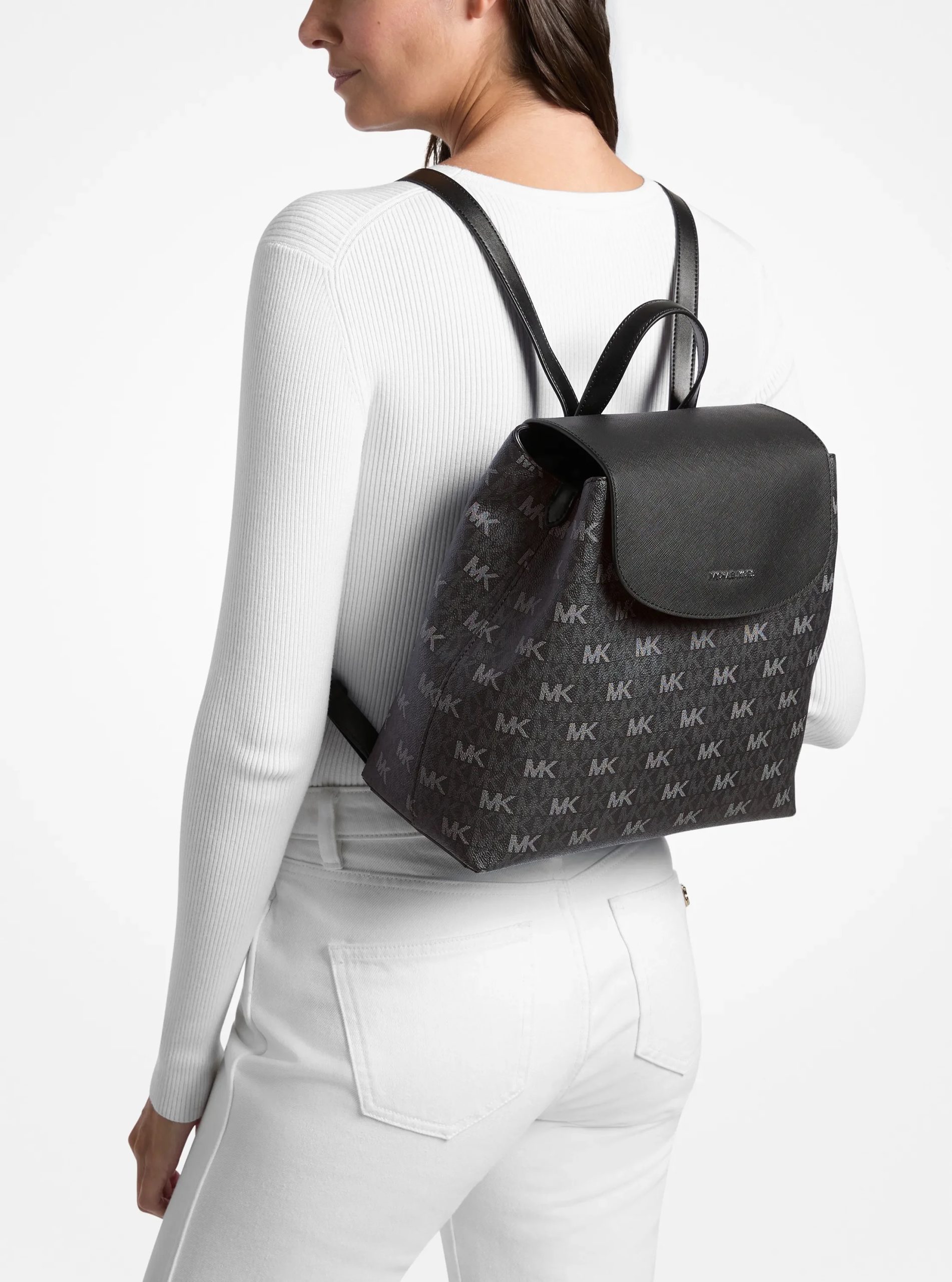 Michael Kors Maya Medium Signature Logo Backpack - Preorder - Image 8