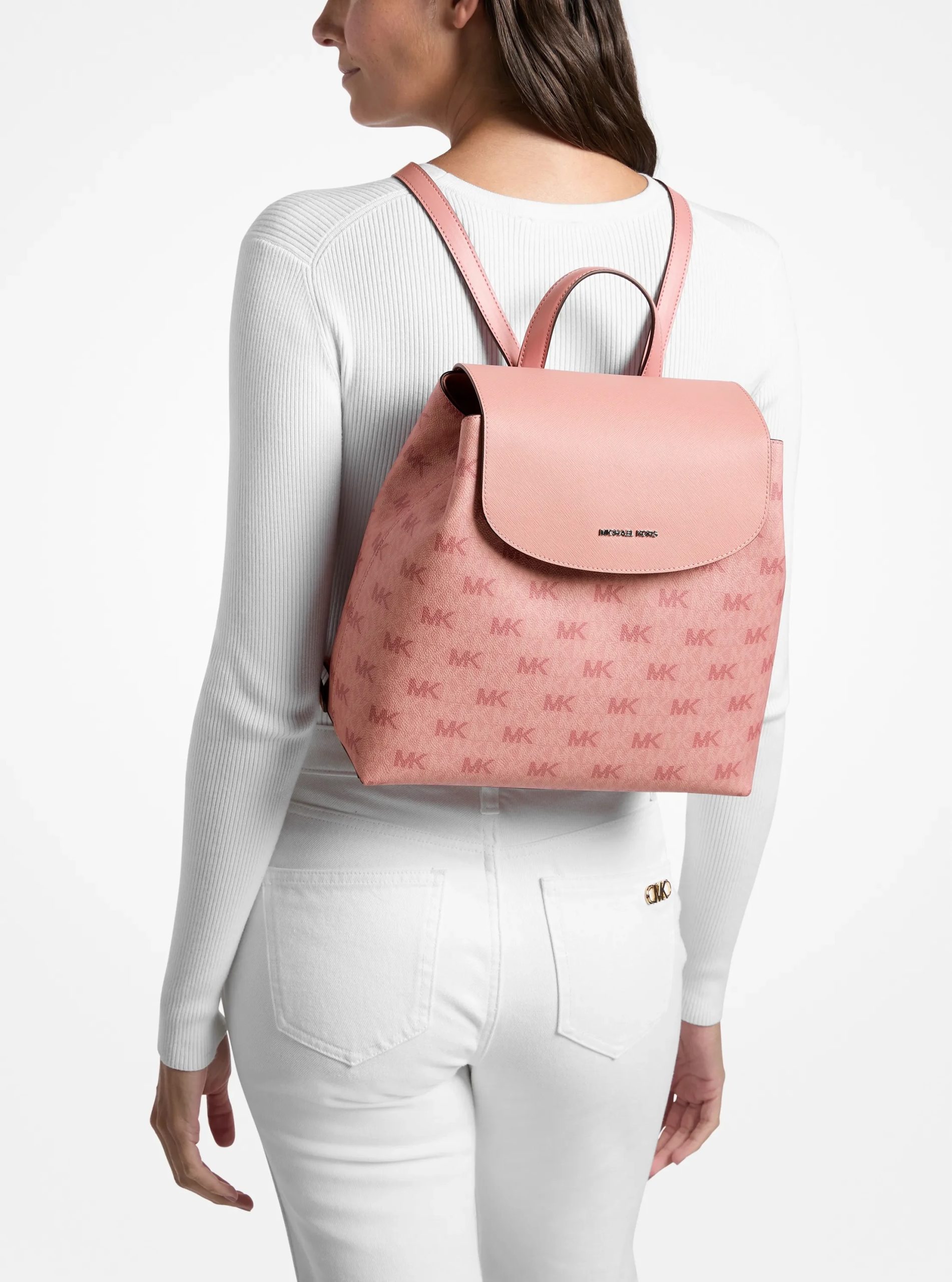 Michael Kors Maya Medium Signature Logo Backpack - Preorder - Image 4