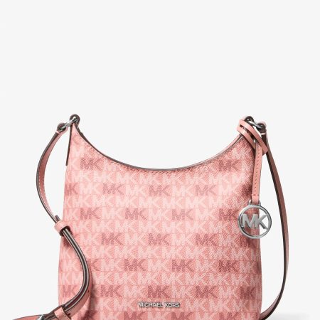 Michael Kors Maya Small Signature Logo Crossbody Bag - Preorder — Sunset Rose